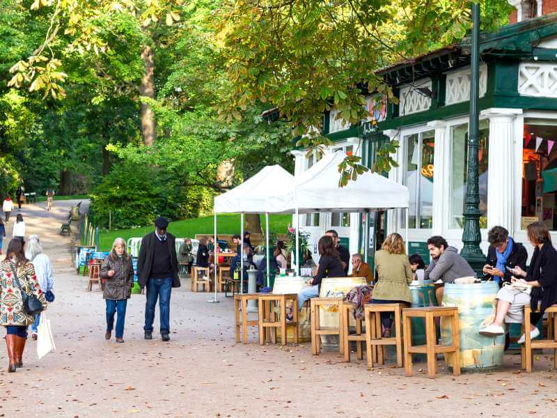 Café Rosa Bonheur Parc des Buttes-Chaumont Paris