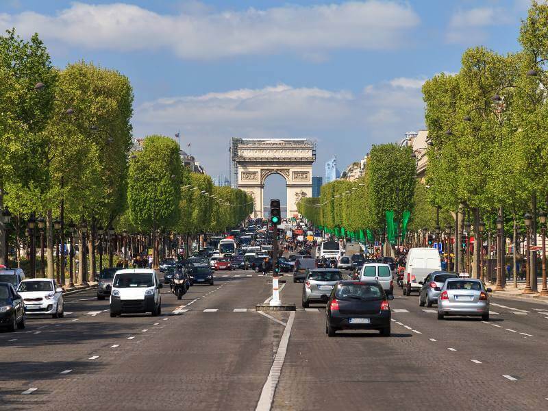 Champs Élysées Paris besuchen