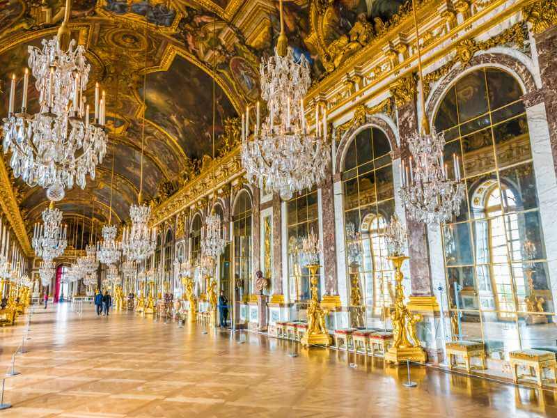 Galerie des Glaces - Spiegelsaal Schloss Versailles
