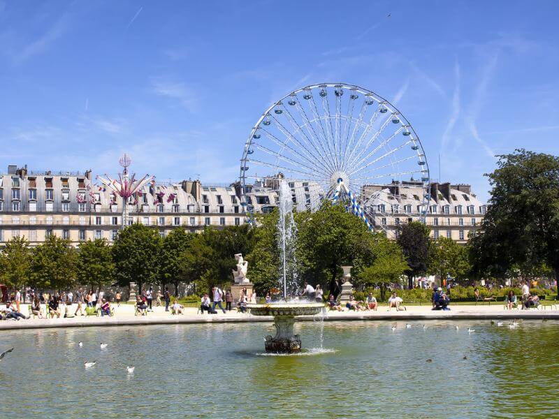 Jardin des Tuileries in Paris entdecken
