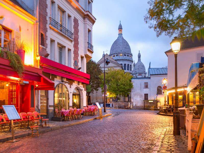 Künstlerviertel Montmartre Paris