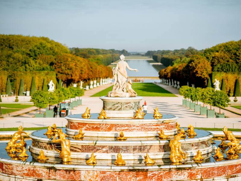 Parc de Versailles am Château
