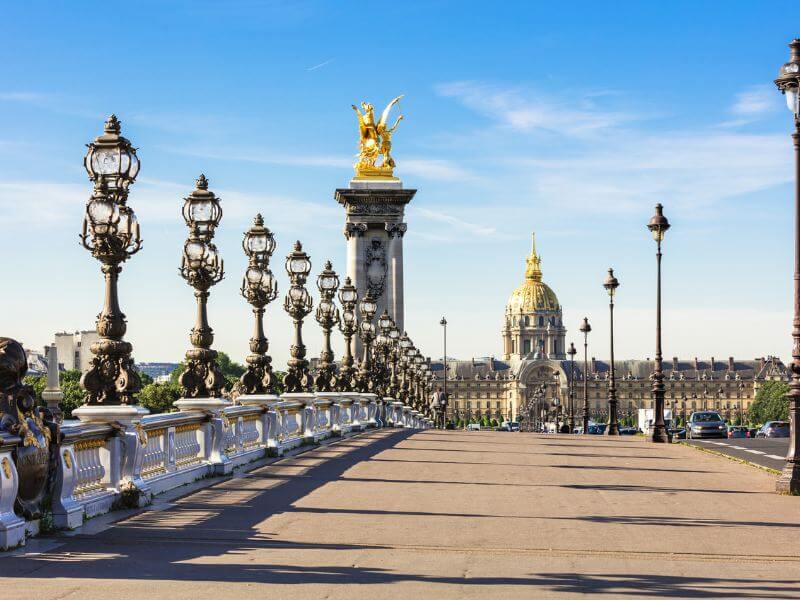 Pont Alexandre III Paris Sehenswürdigkeit
