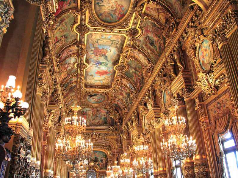 Saal im Palais Garnier Paris
