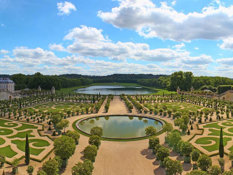 Schloss Versailles Gartenanlage