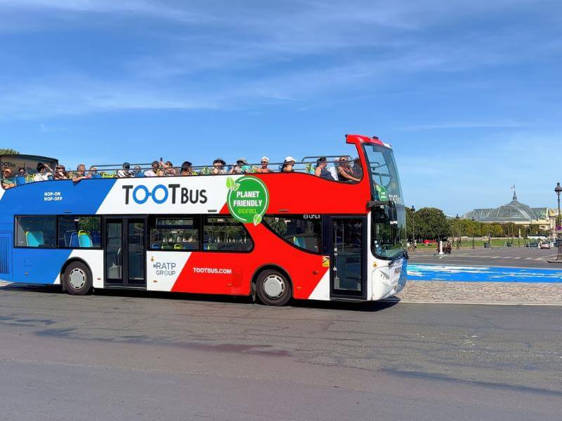 Tootbus Paris Stadtrundfahrt