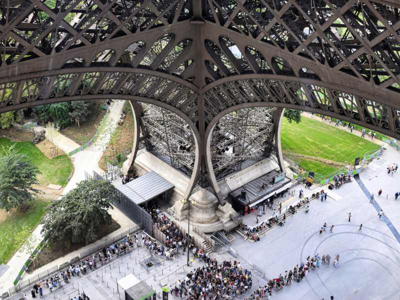 1. Etage Eiffelturm Paris Tickets