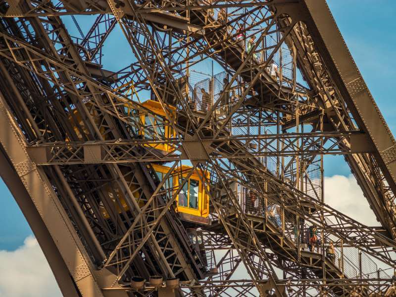 Eiffelturm Paris Aufzug