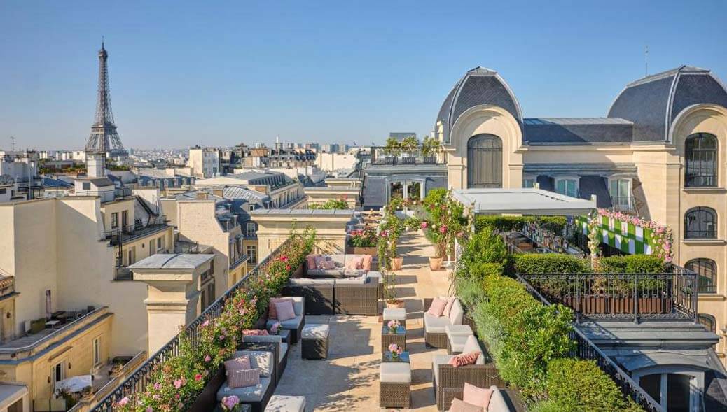 Peninsula Hotel mit Dachterrasse in Paris Peninsula-Hotel-mit-Dachterrasse-in-Paris